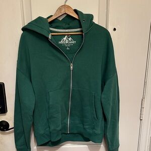 Free Planet Forest Green Hoodie large